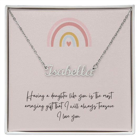 PERSONALIZED NECKLACE - Daughter