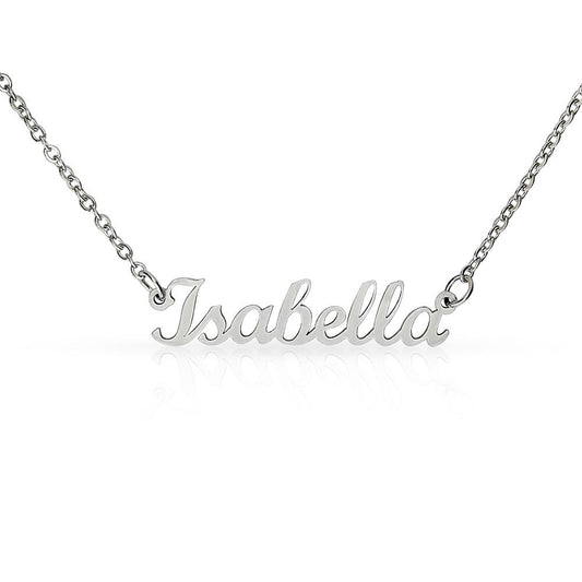 Personalize Your Own Name Necklace