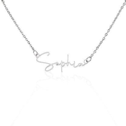 Personalize Your Own Name Necklace