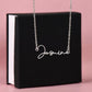 Personalize Your Own Name Necklace